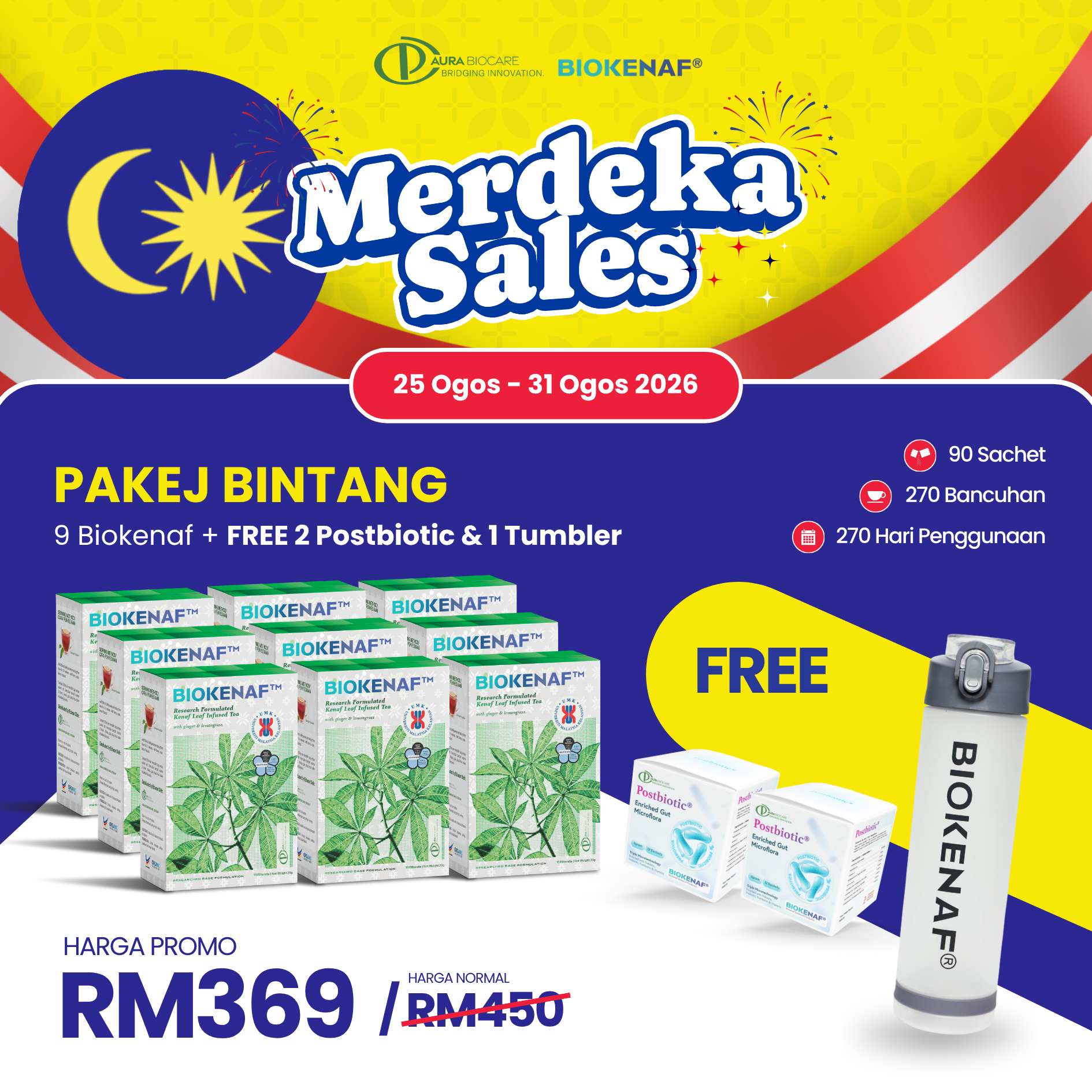 Pakej Bintang Biokenaf