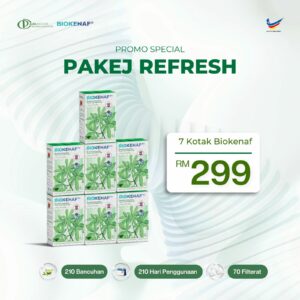 7x Kotak Biokenaf (Layak Lucky Draw)